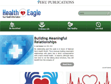 Tablet Screenshot of healtheagle.com